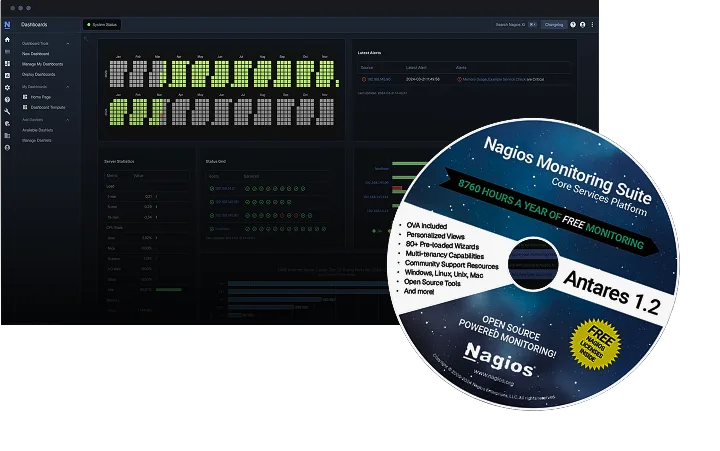 Nagios CSP Disc Graphic